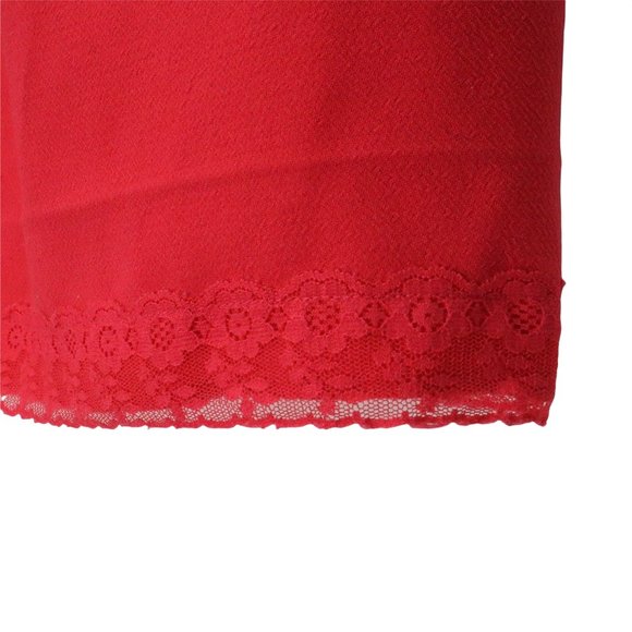 Kate Spade Womens Dress Red Sleeveless2 Pockets Back Button Size 0 Round Neck - Picture 5 of 8